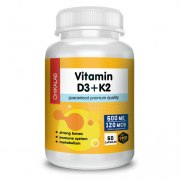 Заказать Chikalab Vitamin D3+K2 60 капс