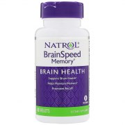 Заказать Natrol Brain Speed Memory 60 вег таб