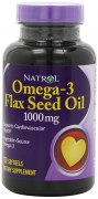 Заказать Natrol FlaxSeed Oil 1000 мг 120 жел